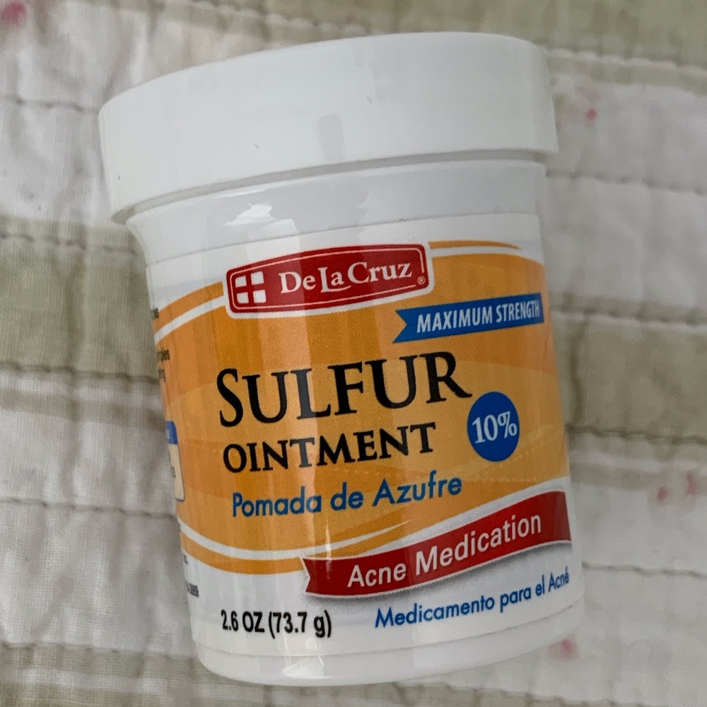 NEW De La Cruz Sulfur Acne Treatment